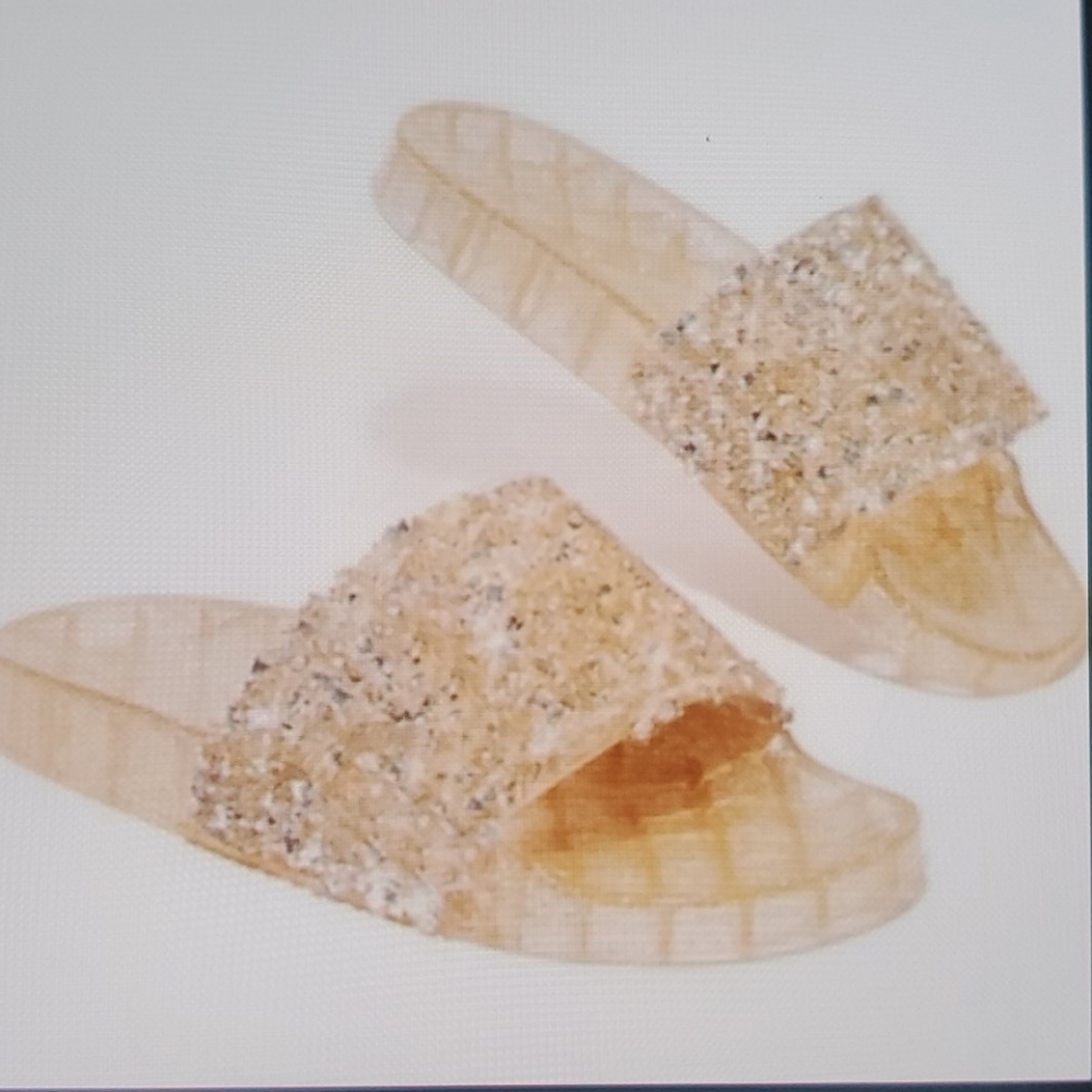 Women's Gold Slides 💛